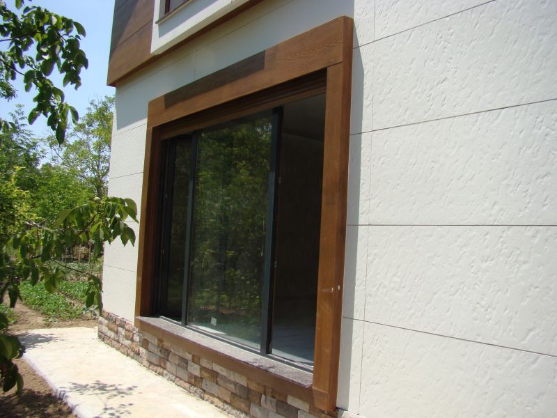 PALMİRA; Konyada Ahşap alüminyum kapı pencere imalatı,Ahşap geçmeli alüminyum kapı pencere