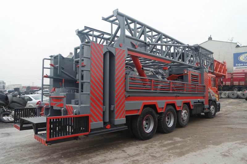 ERGÜL 250  - 500 metre kapasiteli sondaj makinası,750 metre kapasiteli sondaj makinası