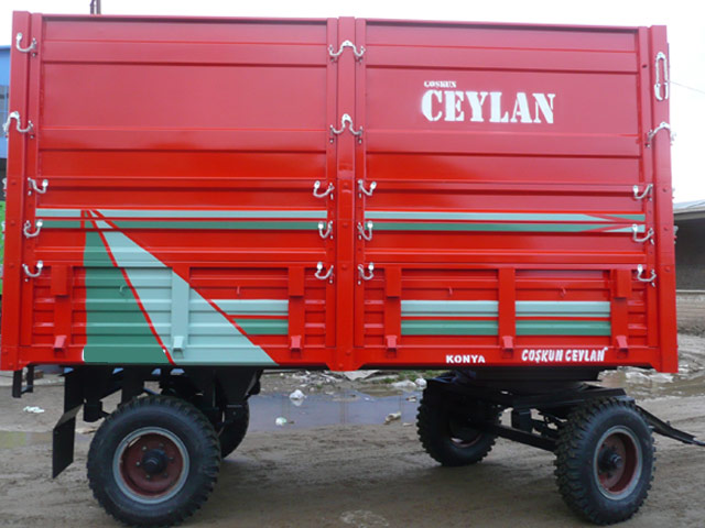 COŞKUN; Konya tek çift dingilli traktör römorku, traktör römorku yedek parçaları, saman römorku