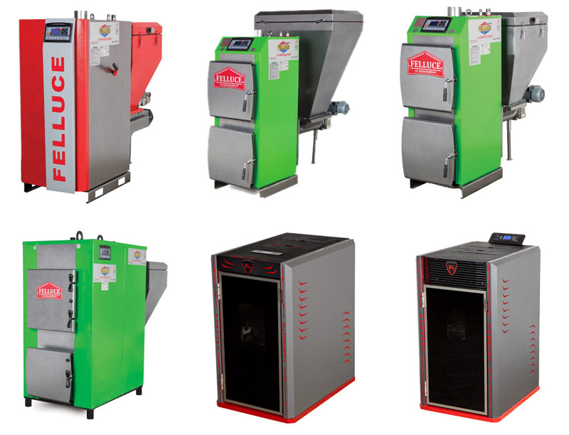 FELLUCE Merkezi Pistonlu Stokerli Kalorifer Kazanı, Otomatik merkezi Kalorifer Kazanı