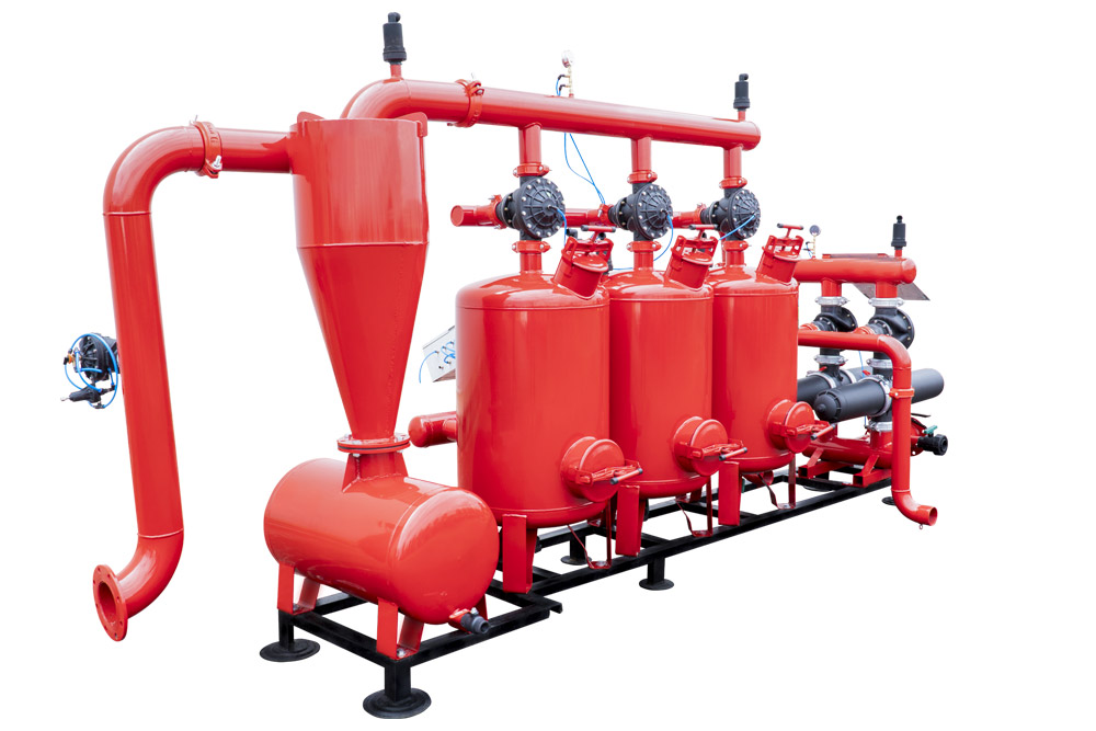 BAY TARIM; Konya turbo filtre, çakıllı yosun filtresi, gübre tankı, kollektör, hidrosiklonlu sistemler