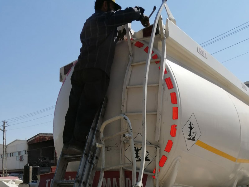 BİRSAN; Konya kaskolu tanker tamiri, sigortalı tanker tamiri, akaryakıt tankeri tamiri