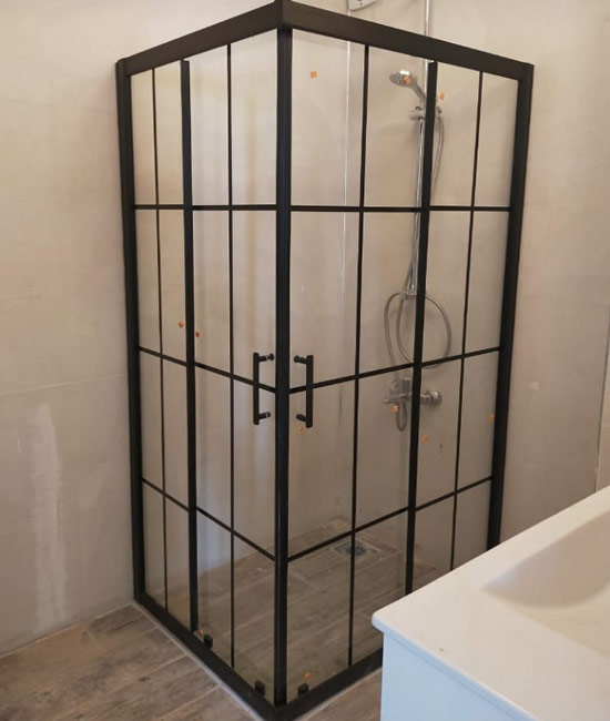 ATEŞ DUŞ Konya Duşakabin Oval Kare Duşakabin Montajı