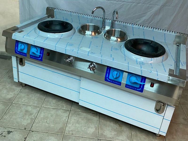 EKSEN; lokanta wok ocağı, endüstriyel wok ocağı, sanayi wok ocağı, lokanta tipi wok ocak