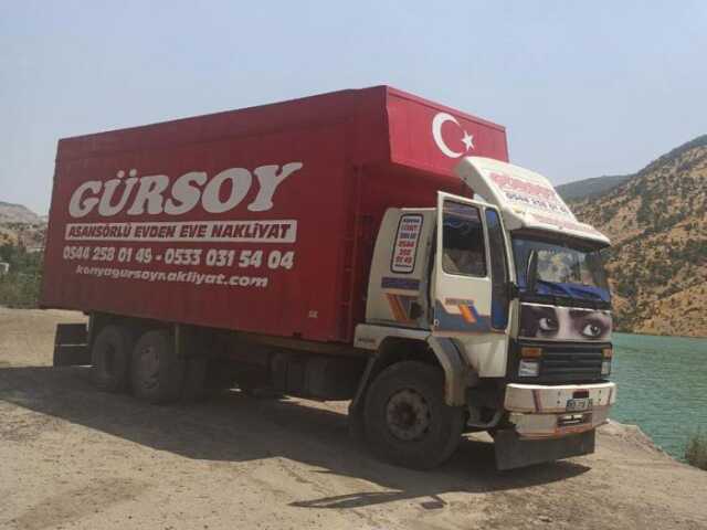 GÜRSOY;  Konya evden eve nakliyat, konya ev taşıma, konya evden eve asansörlü taşımacılık