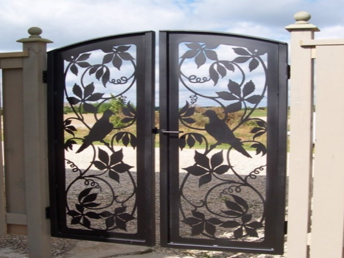 SANAT lazer kesim apartman bahçe kapısı Konya