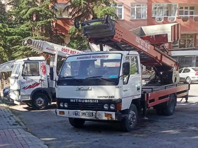 ALPER Konya araç üstü kiralık asansör,Konya mobil asansör kiralama, Kiralık asansör Konya