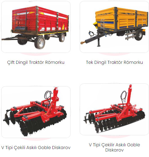 ABASAN Konya asistan kepçe, devirmeli kepçe, tesviye küreği, goble disc harrow, hydraulic folding roller