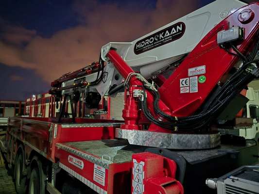 KAAN Katlanır bomlu vinç hidrolik vinç servis vinci