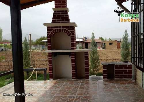 BARBEKÜ Konya barbekü şömine imalatı bahçe çeşmesi