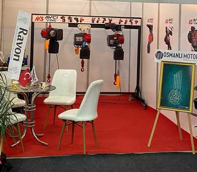 AVS AVCI Konya  elektrikli 4 hareketli şaryolu vinç, 1-3 ton elektrikli vinç, çift hızlı elektrikli vinç, 