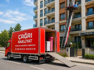ÇAĞRI Manavgat Evden eve Nakliyat Kiralık Asansör ev taşıma